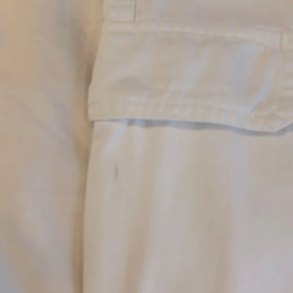Zara Straight Leg Cotton Cargo Pants - Picture 13 of 13
